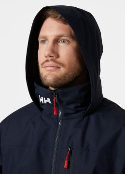 Helly Hansen Crew Hooded Midlayer Erkek Mont Navy