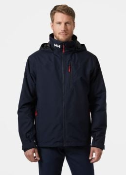 Helly Hansen Crew Hooded Midlayer Erkek Mont  Navy