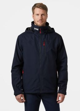 Helly Hansen Crew Hooded Midlayer Erkek Mont Navy