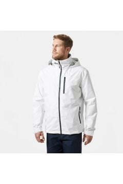 Helly Hansen Crew Hooded Midlayer Erkek Mont White