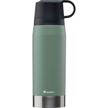 Aladdin CityPark Thermavac Çift Bardaklı Çelik Termos 1.1LT Yeşil