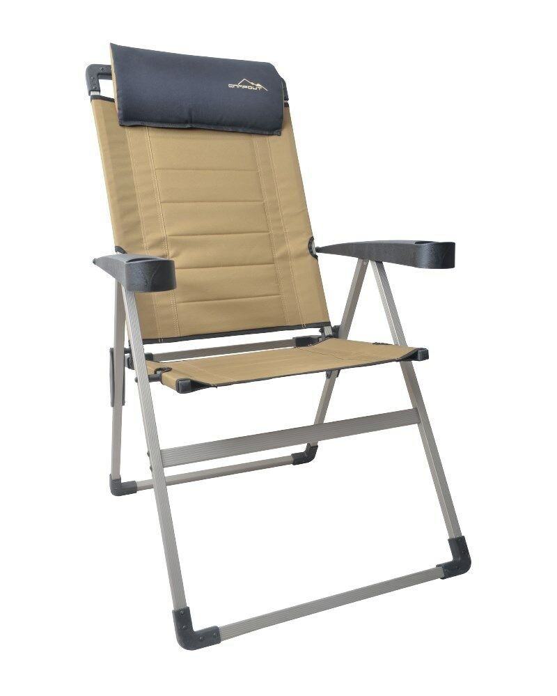 Nurgaz Campout Katlanır Lüx Sandalye Krem