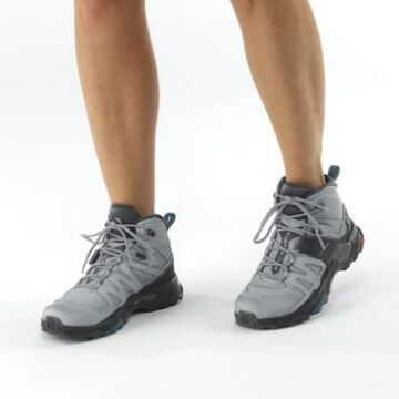 Salomon X Ultra 4 Mid GTX Kadın Outdoor Aykb.Gri
