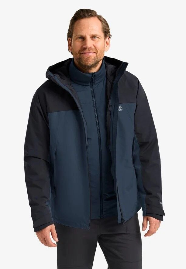 Jack Wolfskin Wild Places 3in1 Erk Lac.Out. Ceket