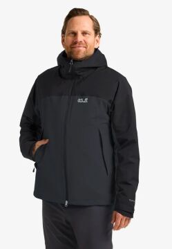 Jack Wolfskin Wild Places 3in1 Erkek Outdoor Ceket Gri