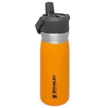 Stanley Iceflow Pipetli Paslanmaz Çelik Soğuk Su Termosu 0.65 LT Safran