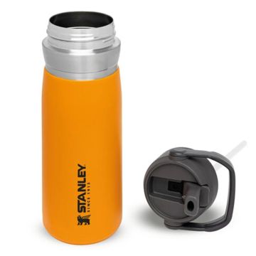 Stanley Iceflow Pipetli Paslanmaz Çelik Soğuk Su Termosu 0.65 LT Safran