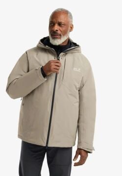Jack Wolfskin Icecape 2L Down Erkek Ceket Bej
