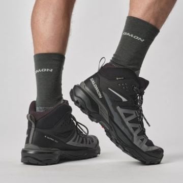Salomon X Ultra 360 Mid GTX Erkek Outdoor Bot Siyah