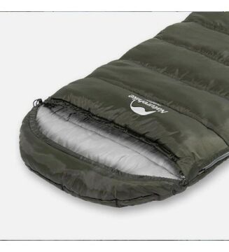 Naturehike U250 Kahverengi Zarf Tarzı Kapüşonlu Uyku Tulumu