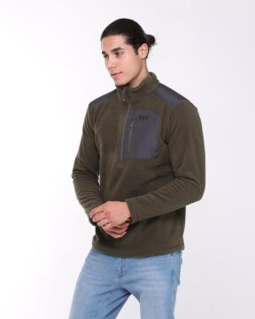 Helly Hansen HH..12008 Block Halfzip Polar Green