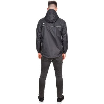 Trespass Qikpack X Unisex Outdoor Yağmurluk Siyah