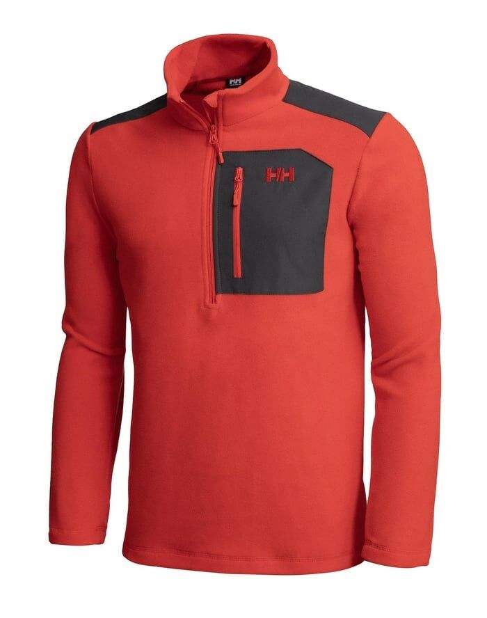 Helly Hansen Block Halfzip Polar Alert Red