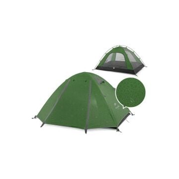 Naturehike P-serisi 3 Kişilik Kamp Çadırı Turuncu