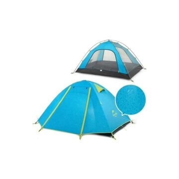 Naturehike P-serisi 3 Kişilik Kamp Çadırı Turuncu