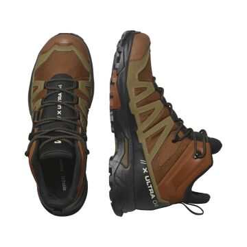 Salomon X-Ultra 4 Mid GTX Erkek Outdoor Ayakkabı Kahverengi