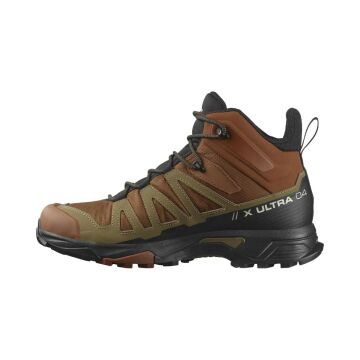 Salomon X-Ultra 4 Mid GTX Erkek Outdoor Ayakkabı Kahverengi
