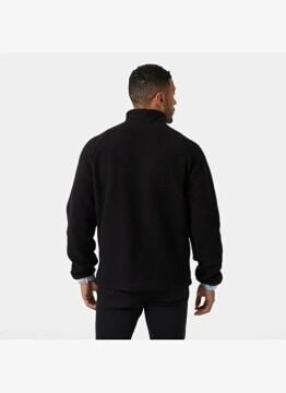 Helly Hansen Panorama Pile Snap Mont Erkek Siyah