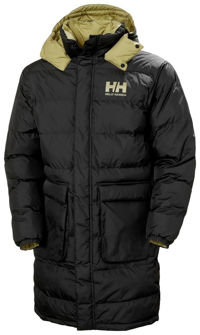 Helly Hansen Yu Tersi Giyilebilir Palto - Siyah