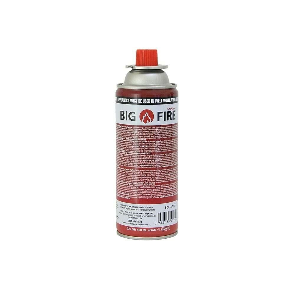 Big Fire Power 227gr Valfli Gaz Kartuşu
