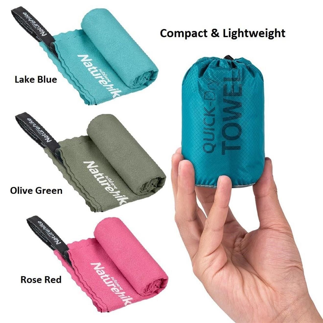 Naturehike MJ01 Ultralight Microfiber Lake Green