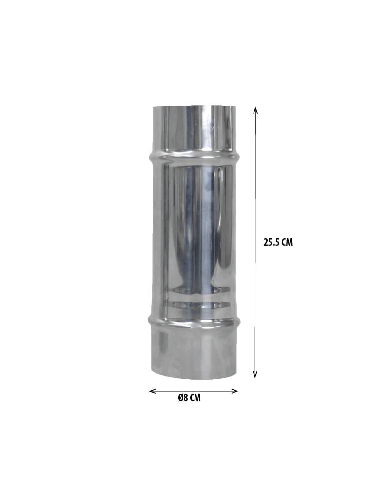 Nurgaz Paslanmaz Soba Bacası Küçük