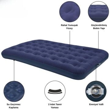 Madfox Tritech Luftbett  Çift Kişilik Şişme