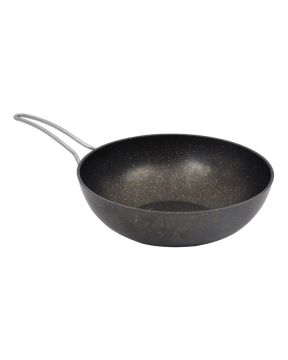 NURGAZ Granit Döküm Wok Tava 28cm