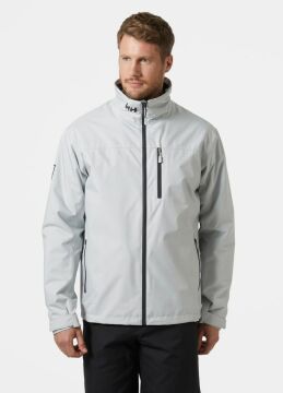 Helly Hansen Crew Midlayer Erkek Mont Beyaz (001)