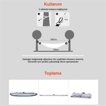 Naturehike Ultralight Swing Çift Kişilik Hamak