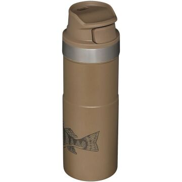 Stanley Klasik Trigger-Action Termos Bardak 0.47 Lt Kahverengi