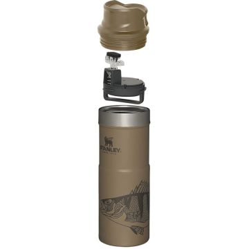 Stanley Klasik Trigger-Action Termos Bardak 0.47 Lt Kahverengi