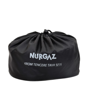 Nurgaz Krom Tencere Ve Tava Seti