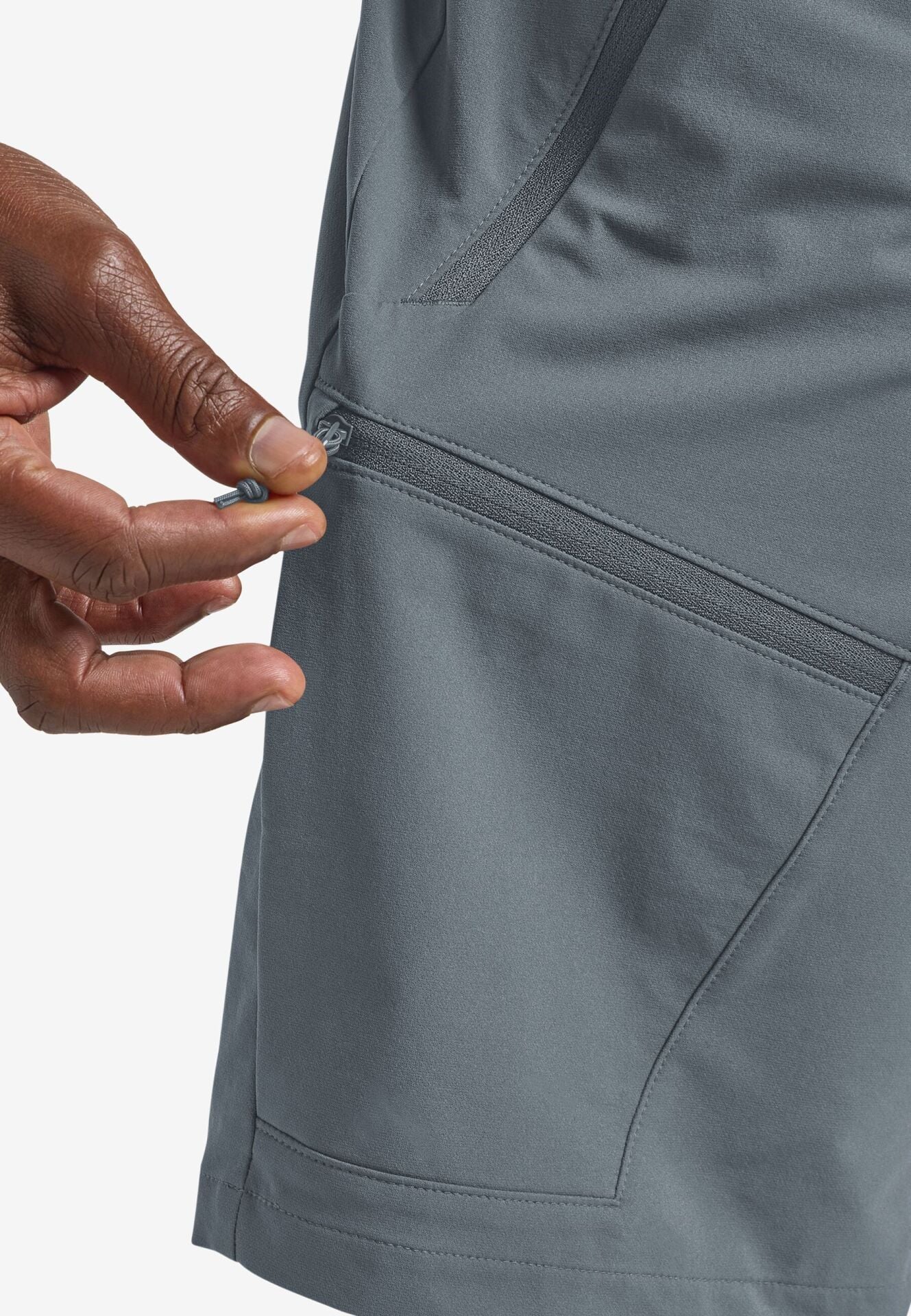 Jack Wolfskin Pico Trail Shorts M Grey Odessa