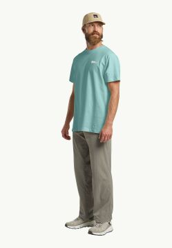 Jack Wolfskin Essential Erkek Tişört Pastel Yeşil